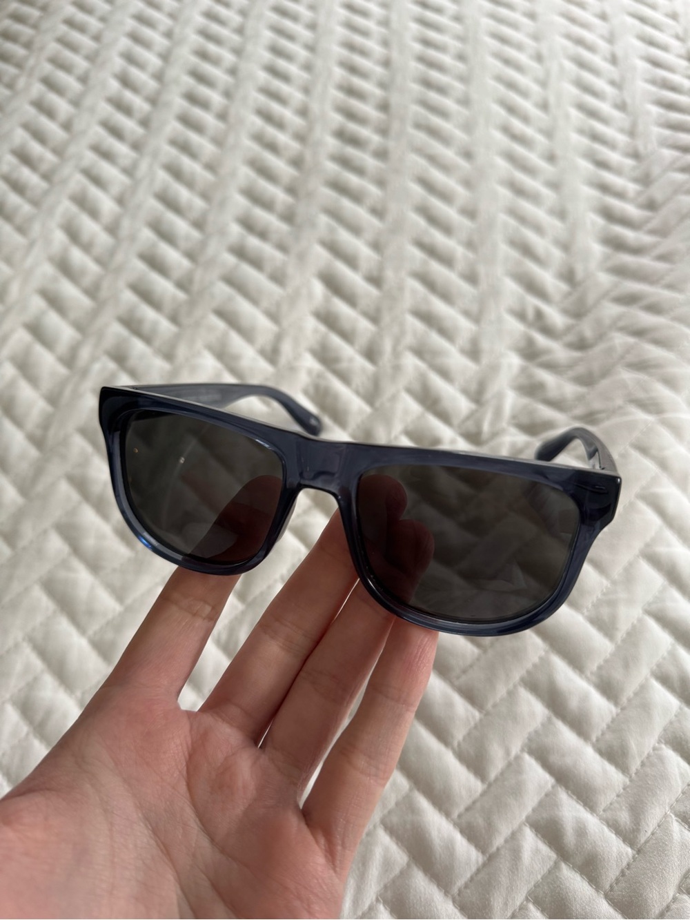 Local Supply Blue Gray Plant-Based Frames Polarized Lenses ASP Unisex